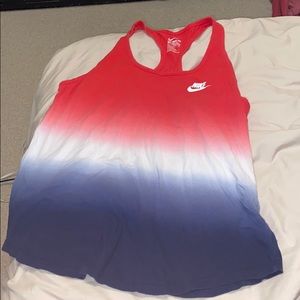 Nike cotton workout tank top